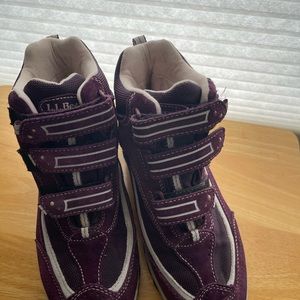 LL Bean Tek 2.5 Purple Suede Water Proof Insulated Hiking Books Size 8 M